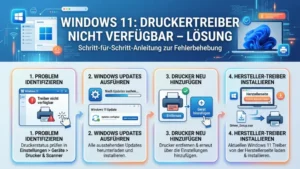 Windows 11: Druckertreiber nicht verfügbar – Lösung