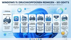 Windows 11: Druckkopfdüsen reinigen – So geht’s