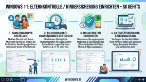 Windows 11: Elternkontrolle/Kindersicherung einrichten – So geht’s
