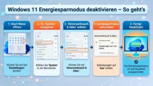 Windows 11 Energiesparmodus deaktivieren – So geht’s