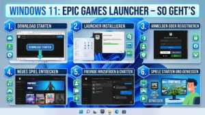 Windows 11: Epic Games Launcher – So geht’s