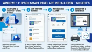 Windows 11: Epson Smart Panel App installieren – So geht’s