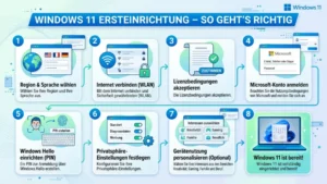 Windows 11 Ersteinrichtung – So geht’s richtig