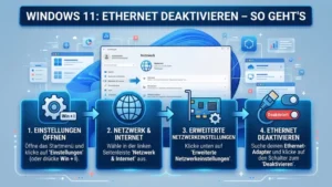 Windows 11: Ethernet deaktivieren – So geht’s