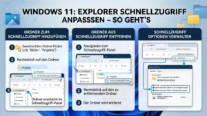 Windows 11: Explorer Schnellzugriff anpassen – So geht’s