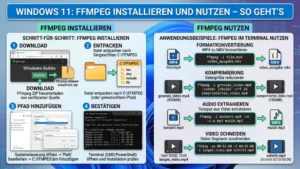 Windows 11: FFmpeg installieren und nutzen – So geht’s