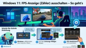 Windows 11: FPS-Anzeige (Zähler) ausschalten – So geht’s