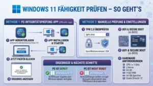 Windows 11 Fähigkeit prüfen – So geht’s