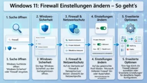 Windows 11: Firewall-Einstellungen ändern – So geht’s