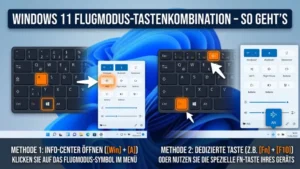 Windows 11 Flugmodus-Tastenkombination – So geht’s