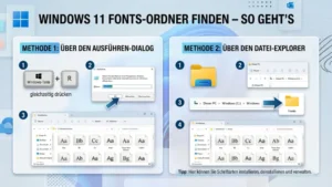 Windows 11: Fonts-Ordner finden – So geht’s