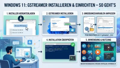 Windows 11: GStreamer installieren & einrichten – So geht’s