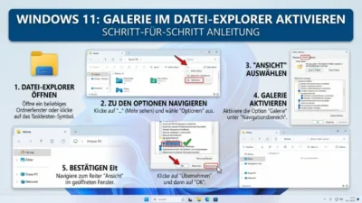 Windows 11: Galerie im Datei-Explorer aktivieren – So geht’s