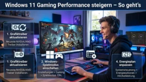 Windows 11 Gaming Performance steigern – So geht’s