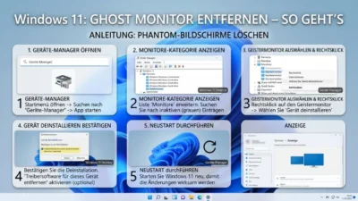 Windows 11: Ghost-Monitor entfernen – So geht’s