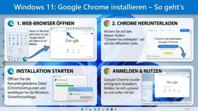 Windows 11: Google Chrome installieren – So geht’s