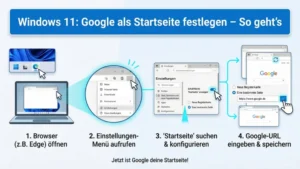 Windows 11: Google als Startseite festlegen – So geht’s