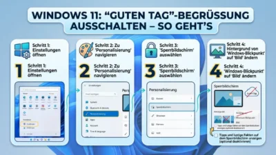 Windows 11: Guten Tag ausschalten – So geht’s