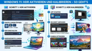 Windows 11: HDR aktivieren und kalibrieren – So geht’s