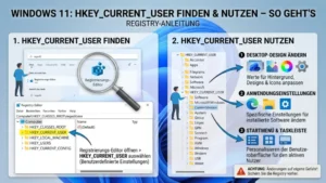 Windows 11: HKEY_CURRENT_USER finden und nutzen – So geht’s