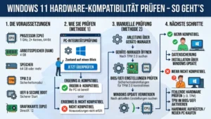 Windows 11 Hardware-Kompatibilität prüfen – So geht’s