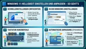 Windows 11 Helligkeit einstellen und anpassen – So geht’s