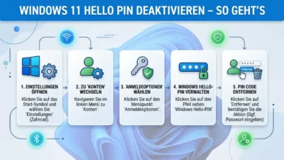 Windows 11 Hello-PIN deaktivieren – So geht’s