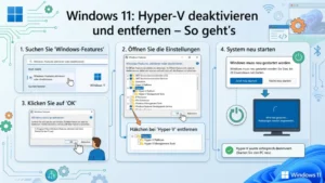 Windows 11: Hyper-V deaktivieren und entfernen – So geht’s
