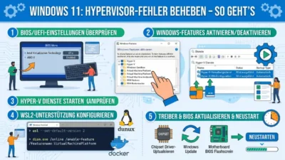 Windows 11: Hypervisor-Fehler beheben – So geht’s