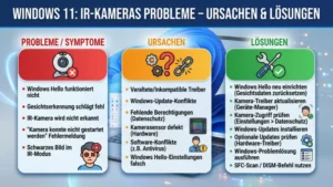 Windows 11: IR-Kameras Probleme – Ursachen & Lösungen