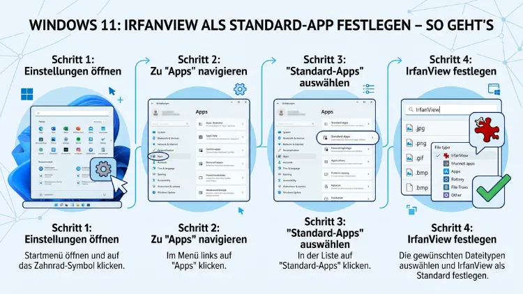 Windows 11: IrfanView als Standard-App festlegen – So geht’s