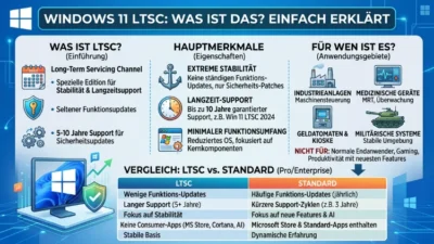 Windows 11 LTSC: Was ist das? Einfach erklärt