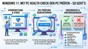 Windows 11: Mit PC Health Check den PC prüfen – So geht’s