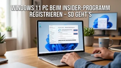 Windows 11 PC beim Insider-Programm registrieren – So geht’s