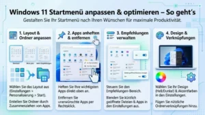 Windows 11 Startmenü anpassen und optimieren – So geht’s