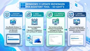 Windows 11 Update erzwingen per Assistent Tool – So geht’s