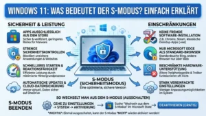 Windows 11: Was bedeutet der S-Modus? Einfach erklärt