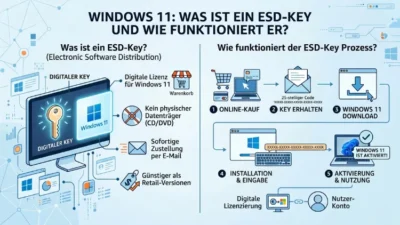 Windows 11: Was ist ein ESD-Key und wie funktioniert er?