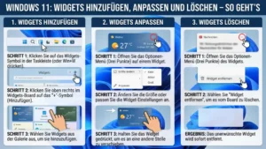 Windows 11: Widgets hinzufügen, anpassen und löschen – So geht’s