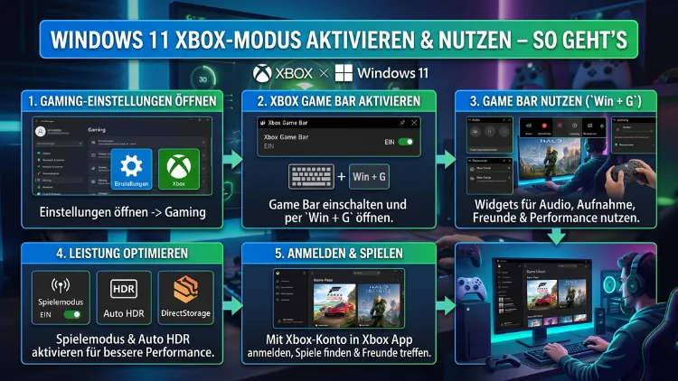 Windows 11 Xbox Mode aktivieren und nutzen – So geht’s