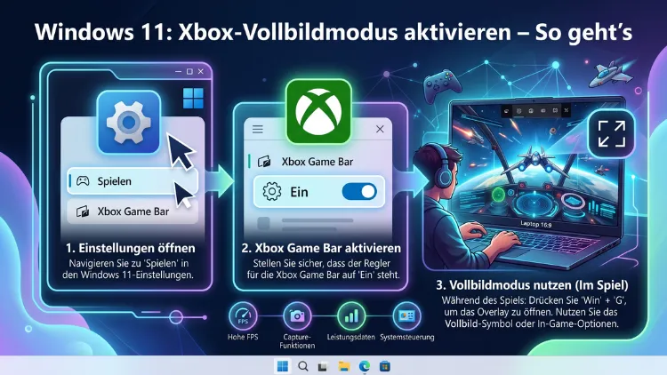 Windows 11: Xbox-Vollbildmodus aktivieren – So geht’s