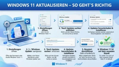 Windows 11 aktualisieren – So geht’s richtig
