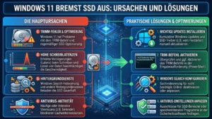 Windows 11 bremst SSD aus: Ursachen und Lösungen