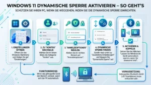 Windows 11 dynamische Sperre aktivieren – So geht’s