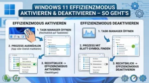 Windows 11 effizienzmodus aktivieren & deaktivieren – So geht’s