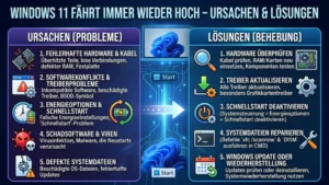 Windows 11 fährt immer wieder hoch – Ursachen & Lösungen
