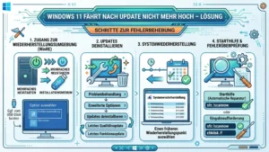 Windows 11 fährt nach Update nicht mehr hoch – Lösung