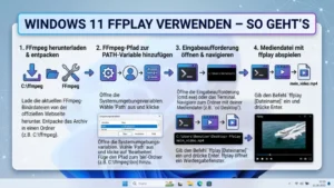 Windows 11 ffplay verwenden – So geht’s richtig