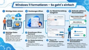 Windows 11 formatieren – So geht’s einfach