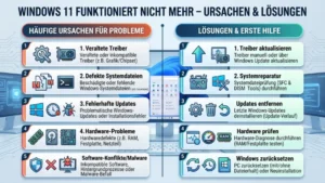 Windows 11 funktioniert nicht mehr – Ursachen & Lösungen